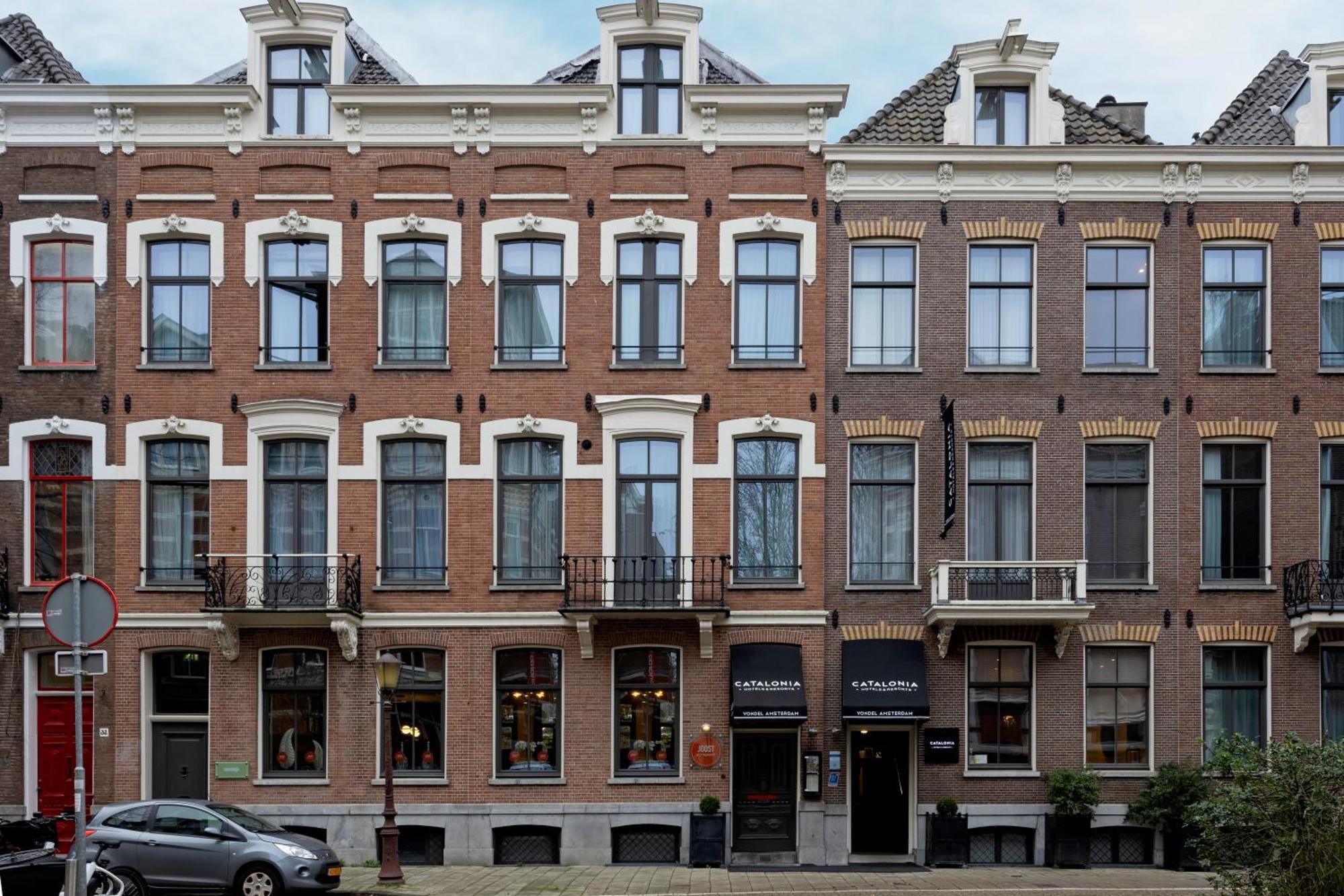 Catalonia Vondel Amsterdam Hotel Exterior foto