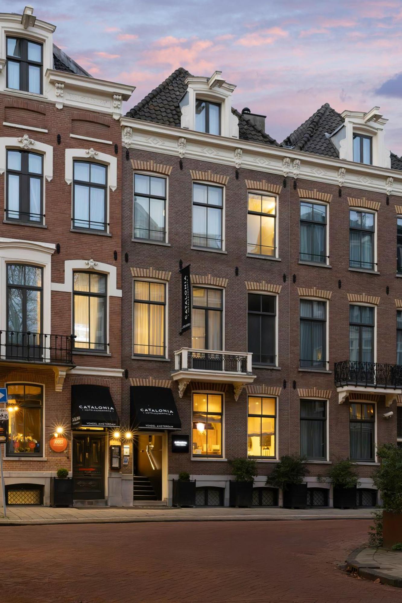 Catalonia Vondel Amsterdam Hotel Exterior foto